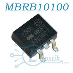 HBR10100 діод Шоттки 10А 100В TO263