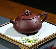 Чайник "Лун Сы Ши Пяо" ("Ковш с печатью дракона"), глина Цзи Ни, мастер У Веньцай, 250 мл