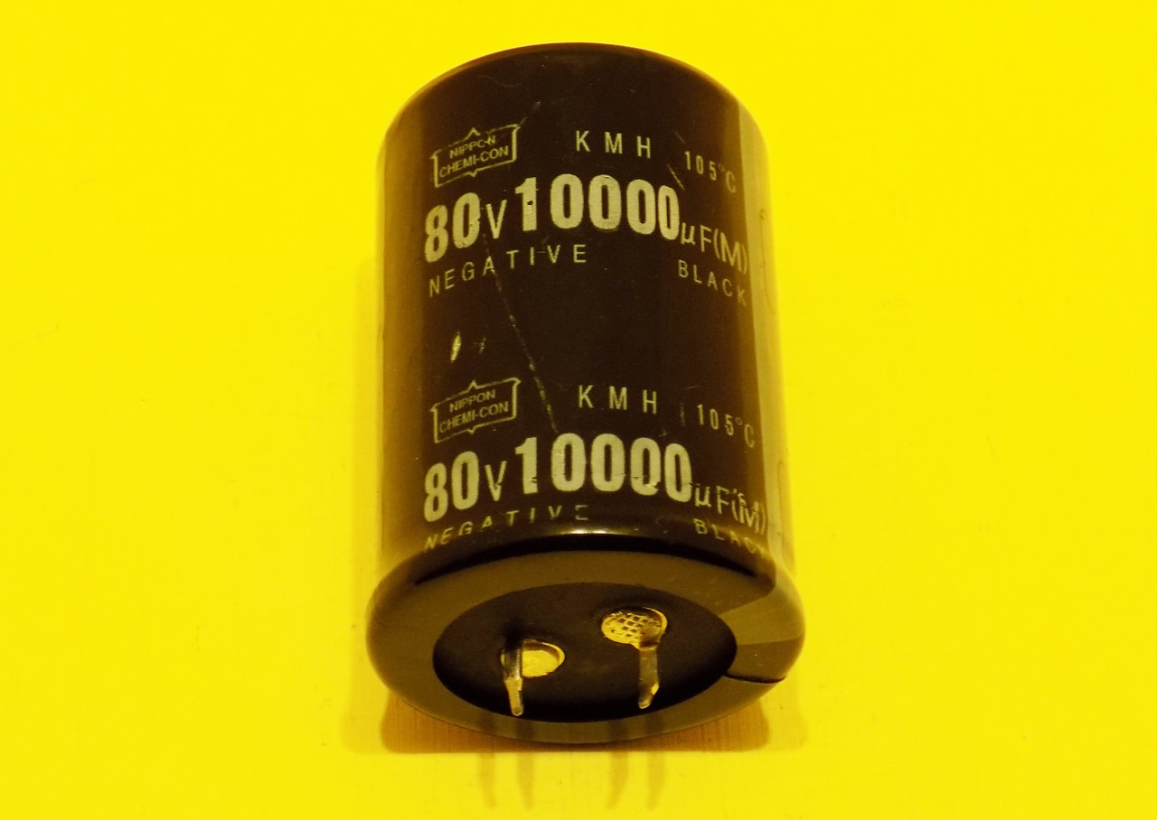 Конденсатори 80 v 10000 uF, мкФ nippon chemi-con