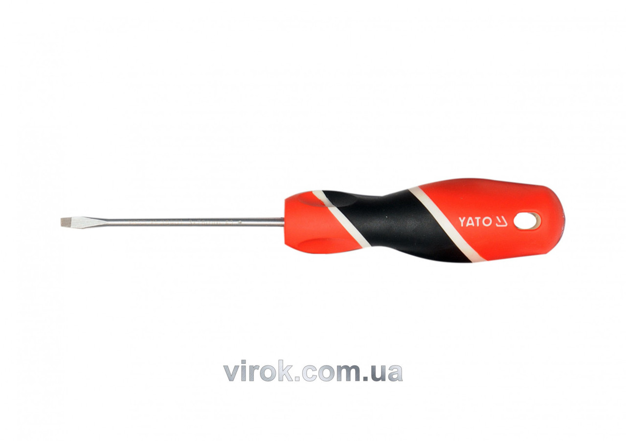 Викрутка плоска YATO SL2 x 75 мм YT-25900