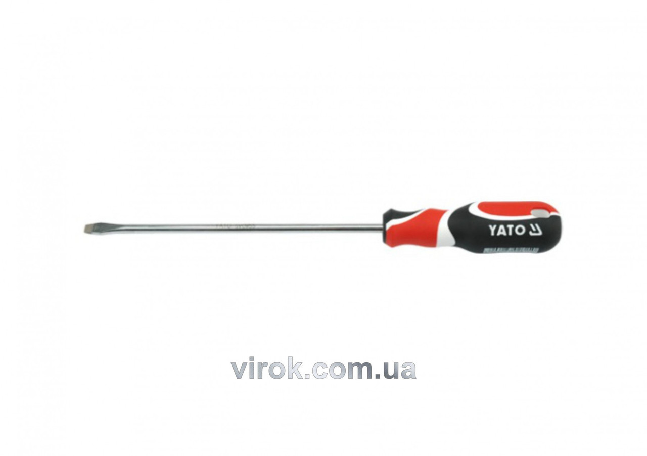 Викрутка плоска УАТО SL6 х 200 мм Yato YT-2615