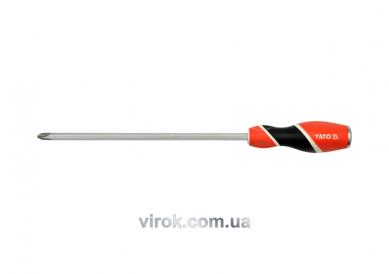 Викрутка хрестова ударна YATO PH3 х 200 мм YT-25996