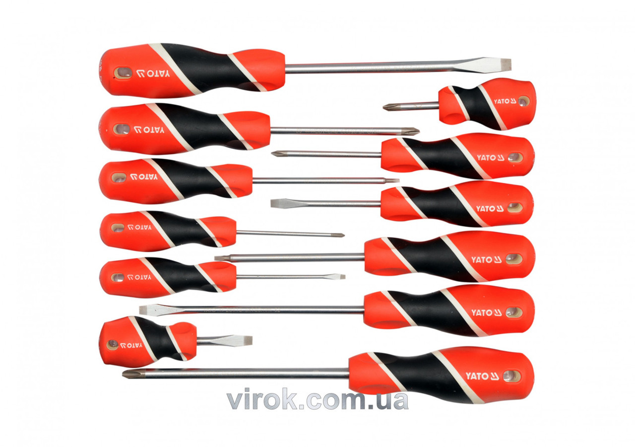 Набір викруток YATO 12 предметів YT-25967