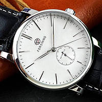 Чоловічі годинники Forsining 8214 Silver-White-Black