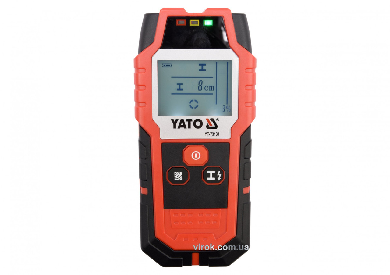 Цифровий Детектор прихованих неоднорідних матеріалів YAYO Yato YT-73131, фото 1