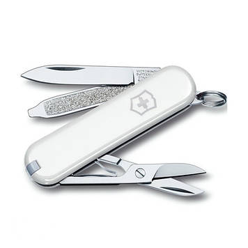 Ніж Victorinox Classic Sd 58 мм 7 функцій Білий (0.6223.7)