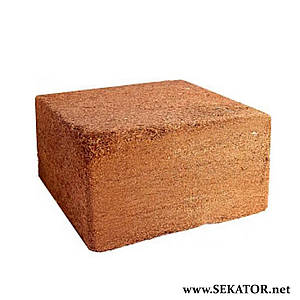 Кокосовий блок «Коко-Ґрунт» UNI 5кг (100% кокосовий торф)