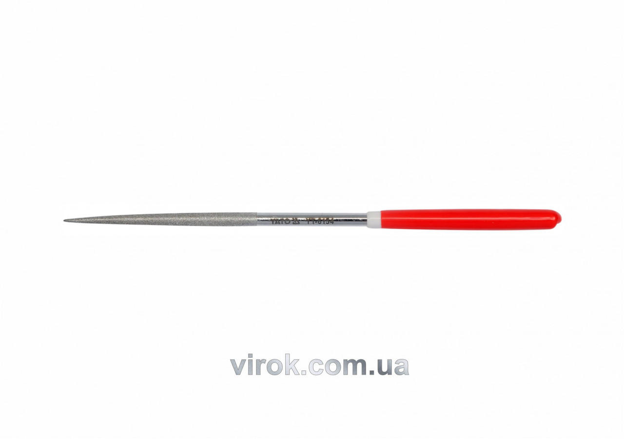 Надфіль алмазний круглий YATO 180/70 х 5 мм YT-6154