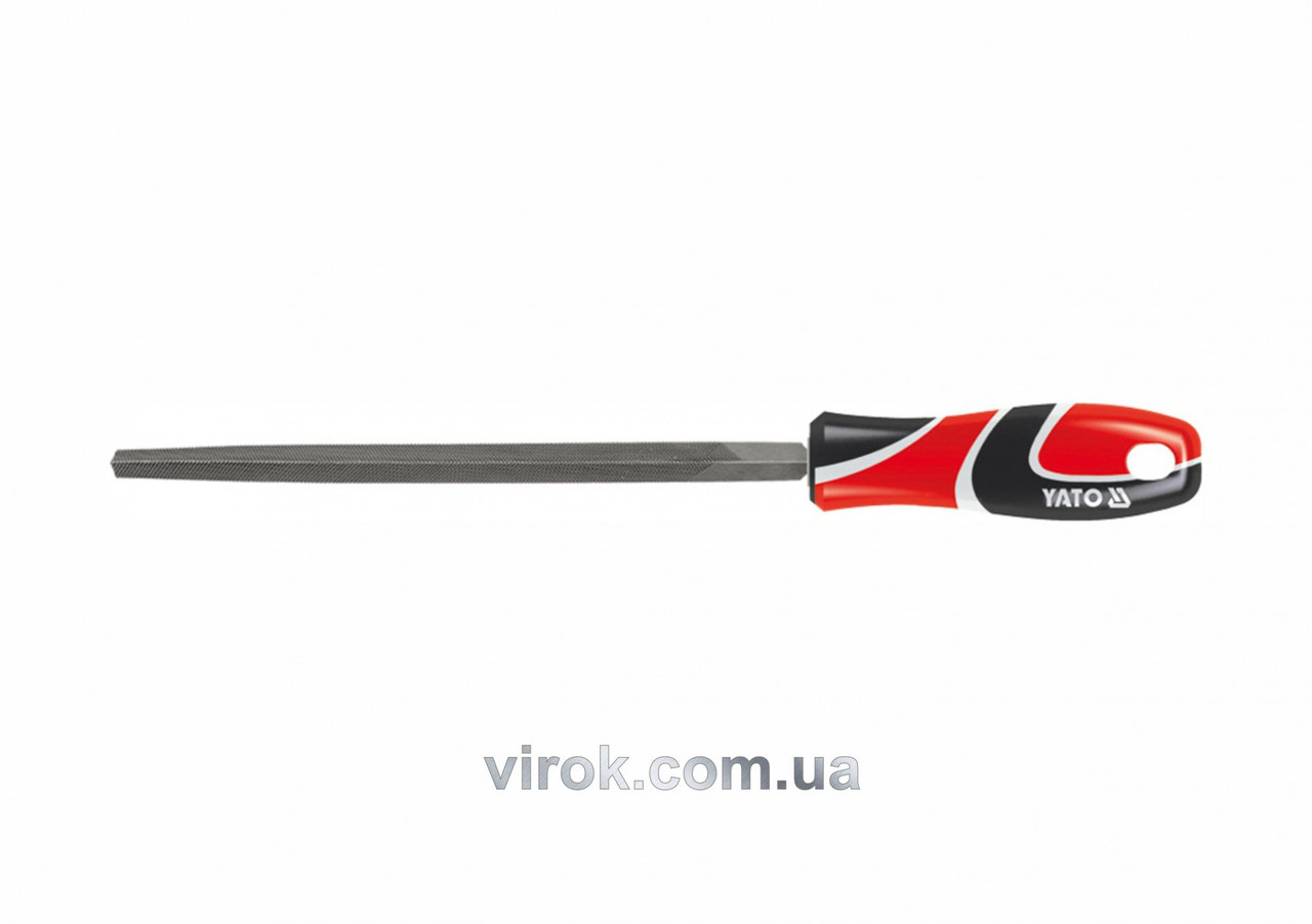 Напилок по металу трикутний YATO 250 мм #1 YT-6225