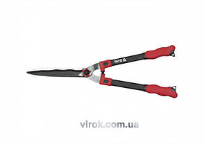 Ножиці до живоплоту з регул. натиску YATO, l= 650 x 254 мм [12] YT-8823