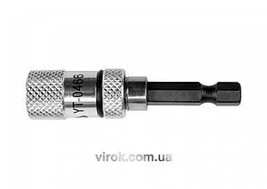 Магнітний тримач для отверточних насадок YATO 1/4" 60 мм YT-0466