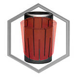 Філ'єра графітова для машин IECO під пруток від 1х6 до 6х8, фото 4