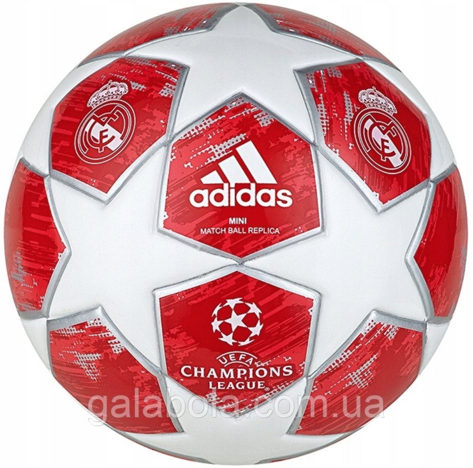 М'яч футбольний Adidas Finale 18 Real Madrid Mini CW4137 (розмір 1)