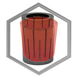 Філ'єра графітова для машин IECO під трубу від 12,5х1,5 до 60х15, фото 3