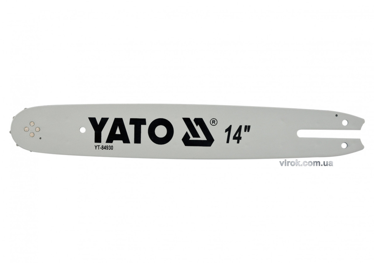Направляюча Шина l= 14"/ 36 см (50 ланок) для ланцюгових пив YATO YT-84950, YT-84960 YT-84930