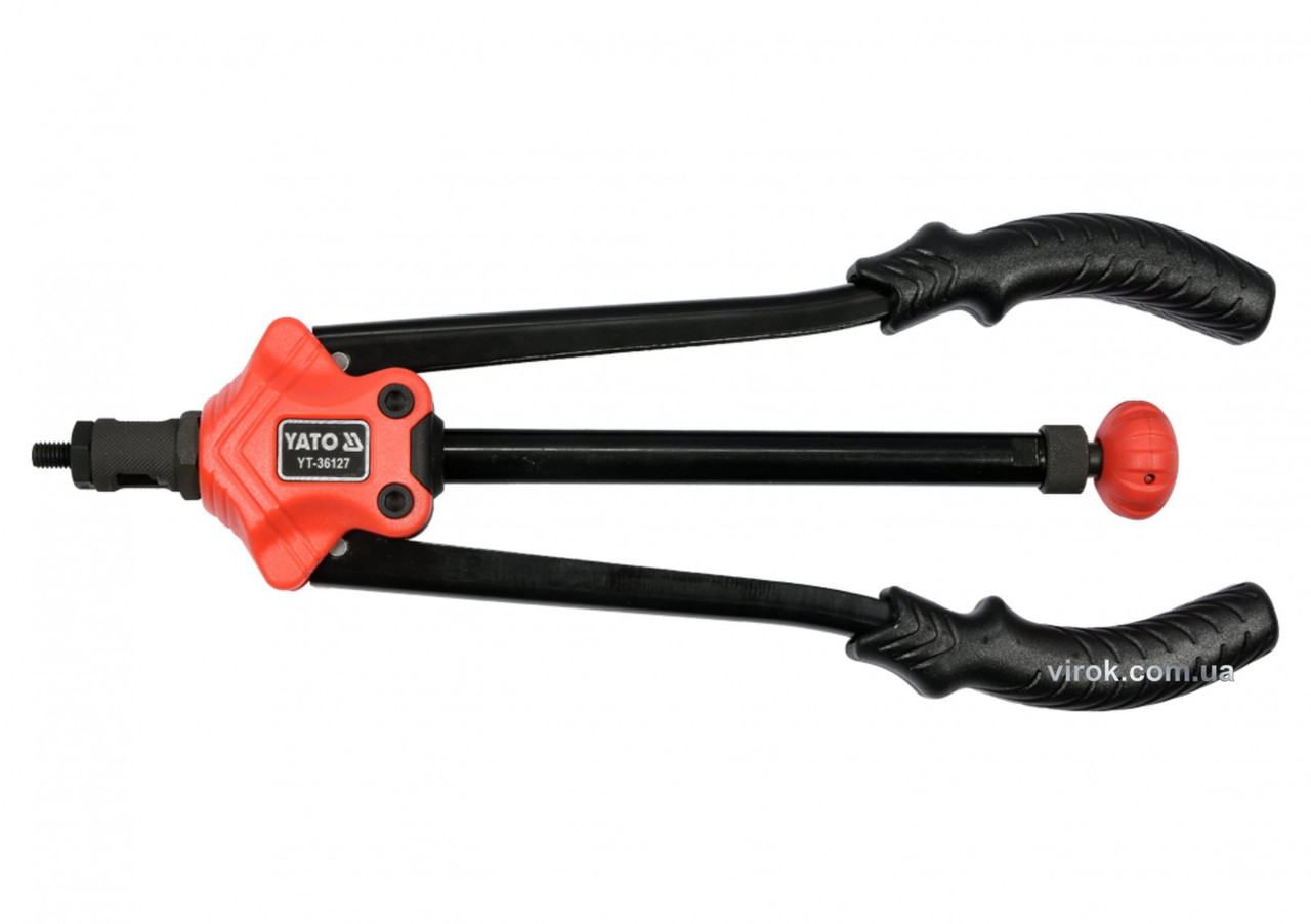 Заклепочник дворучний різьбовий YATO для нитогайок М3-12 мм 360 мм YT-36127