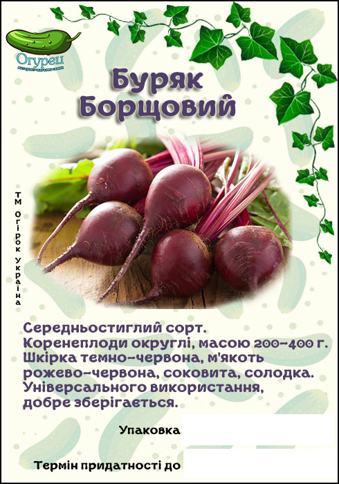 Буряки Борщові