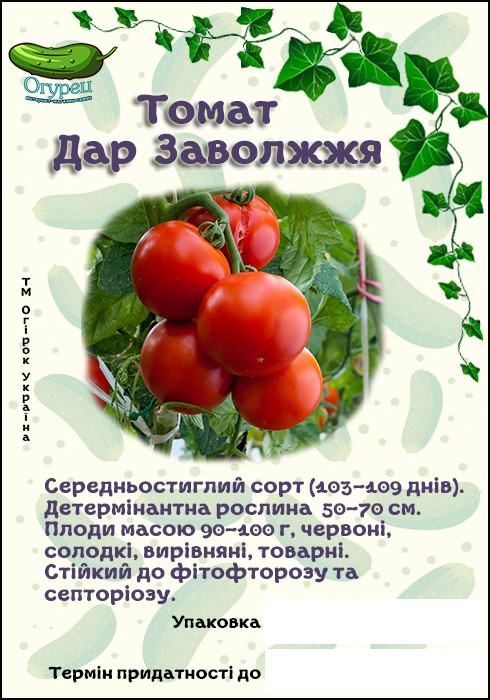 Томат Дар Заволжжя (ОГ)