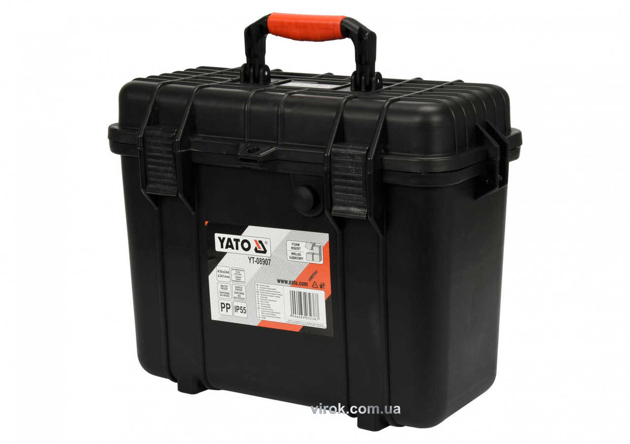 Скринька для інструментів YATO 430 х 244 х 341 мм YT-08907, фото 1