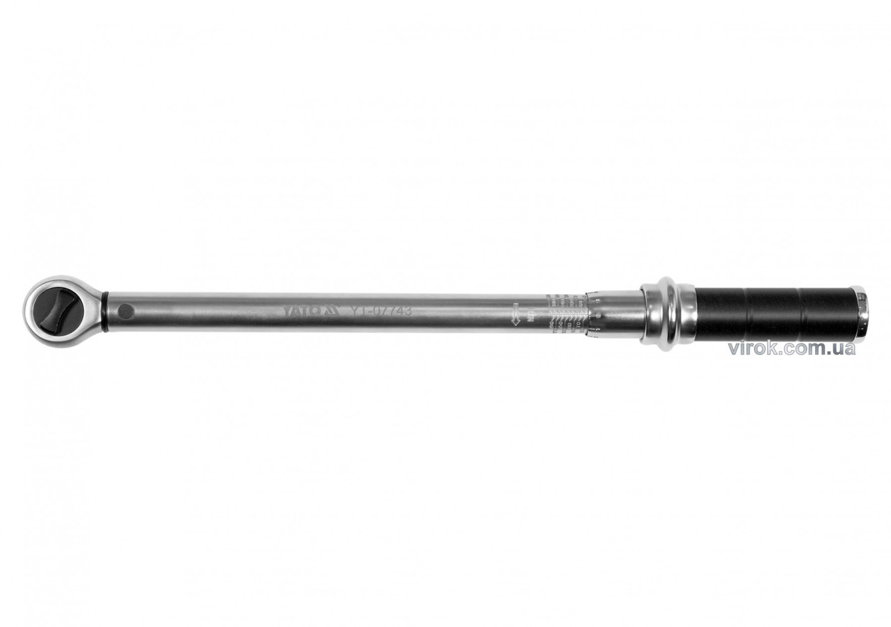 Ключ динамометричний YATO 1/2" 40-200 Нм 445-465 мм YT-07743