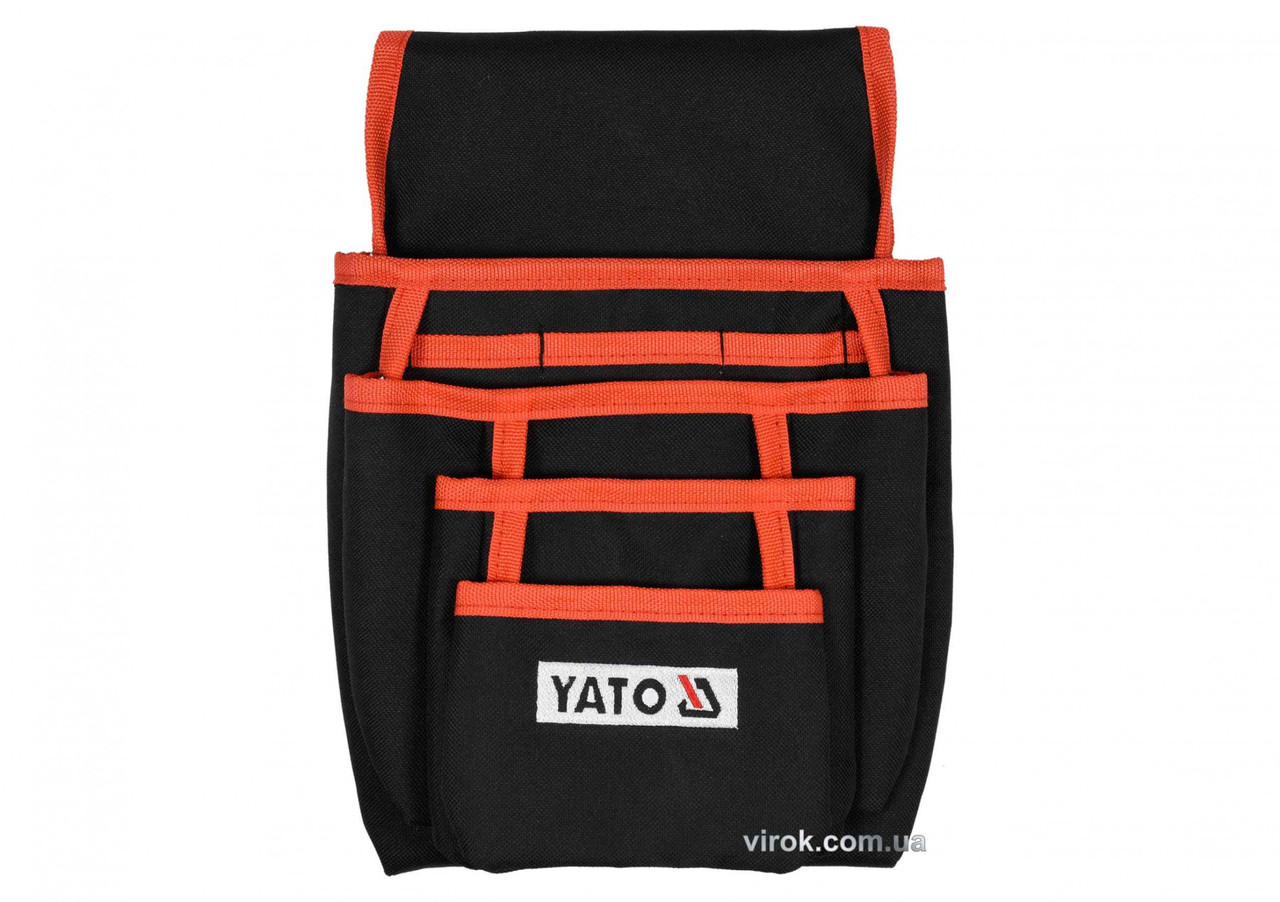 Поясна Сумка для інструментів і цвяхів YATO з кишенями YT-74171