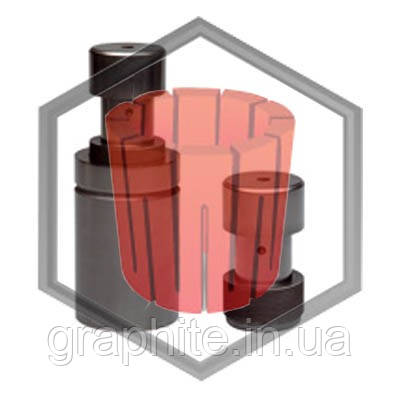 Фильера графитовая под пруток для машин непрерывного литья Bertonchello - фото 1 - id-p11748484
