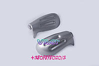 Пластик Viper GRAND PRIX пара на руль (защита рук) (серый) KOMATCU, пара
