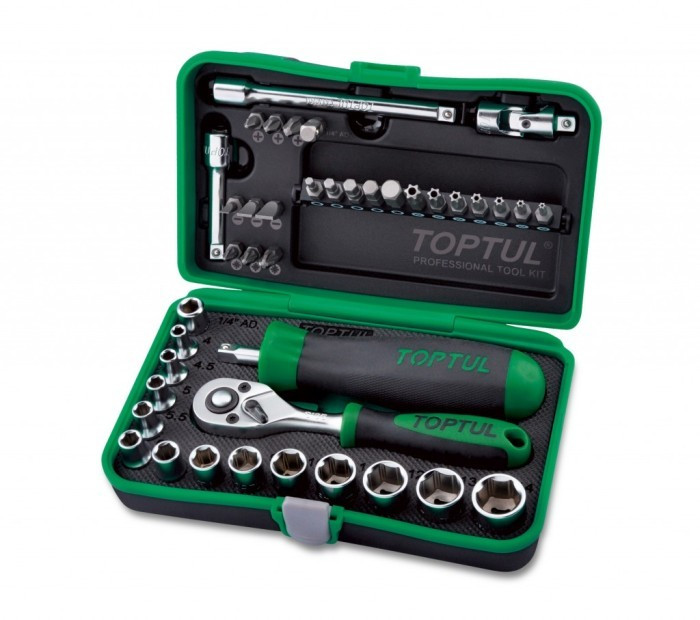 Набір інструменту 1/4" 41 од Toptul GADW4101, фото 1