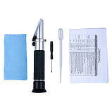 Рефрактометр для цукру, овочевих соків (0...5% Brix) HT110ATC, фото 6