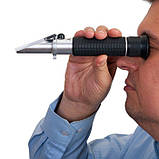 Рефрактометр для цукру, овочевих соків (0...5% Brix) HT110ATC, фото 5