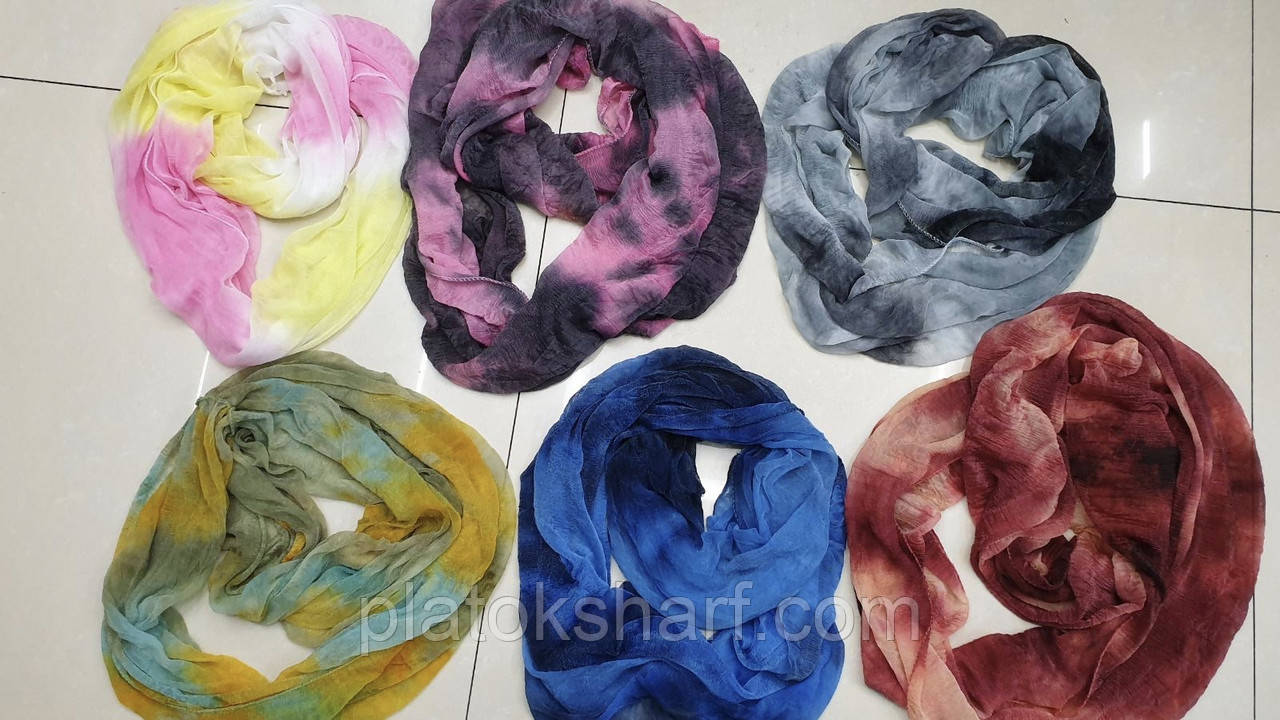 Хомути шарфи жіночі гарні Меланж