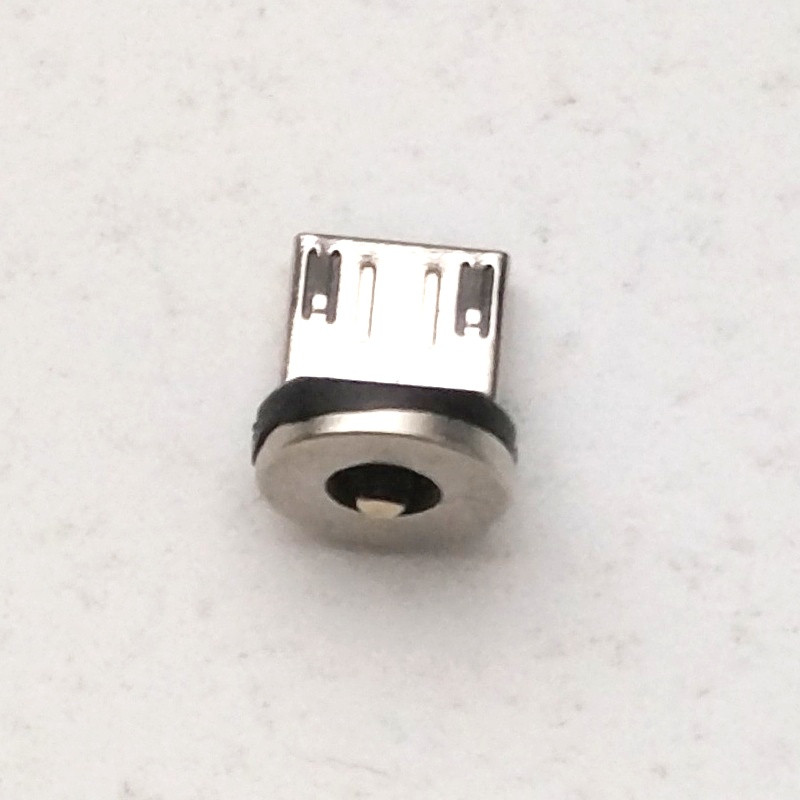 Магнитная зарядка USLION магнитный кабель с подсветкой 1м 2 шт+коннектор 4 шт Micro USB (для андроид)/USB 2A - фото 8 - id-p1076199209