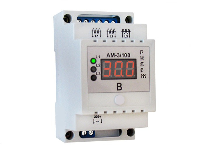 Амперметр АМ-3/150 (380В) Рубєж