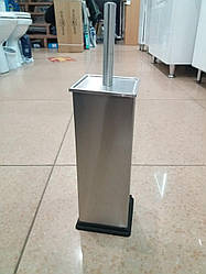 Йоршик для унітазу BISK (нержавіюча сталь) підлоговий квадратний