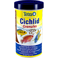 Корм для рыбок цихлид Tetra Cichlid Granules в гранулах 500 мл