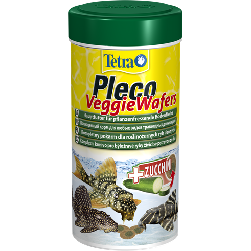 Tetra Pleco Veggie Wafers корм для донных травоядных рыб, 250 мл - фото 1 - id-p1103441810