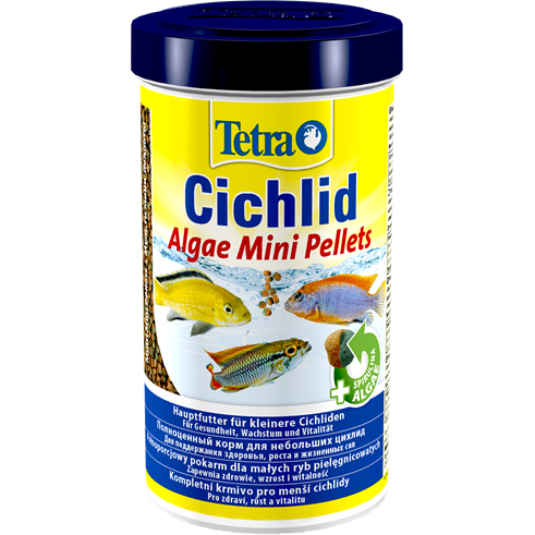 Tetra Cichlid Algae Mini корм в шариках для цихлид, 500 мл - фото 1 - id-p1103441860