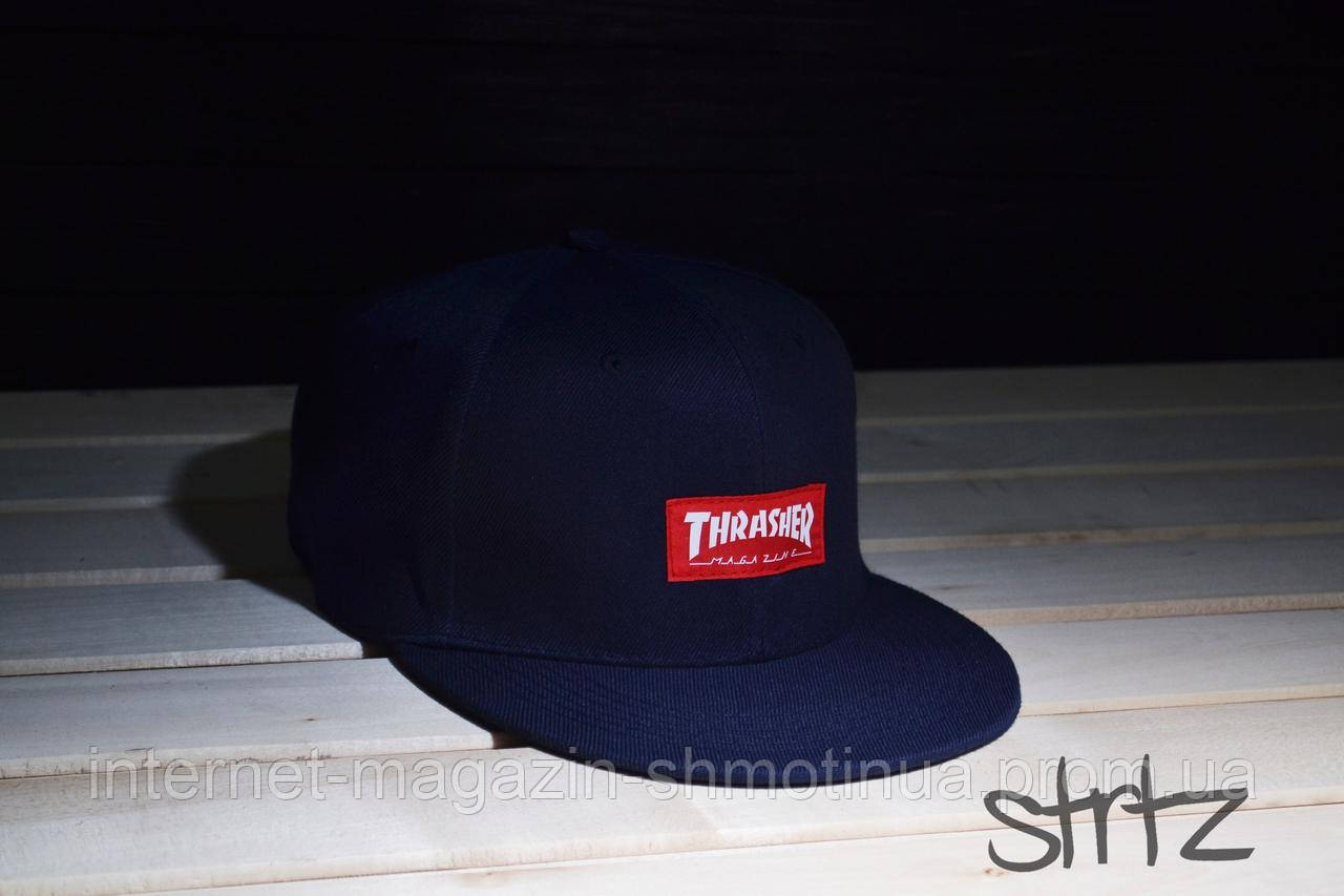 Снепбек Thrasher синій (люкс)