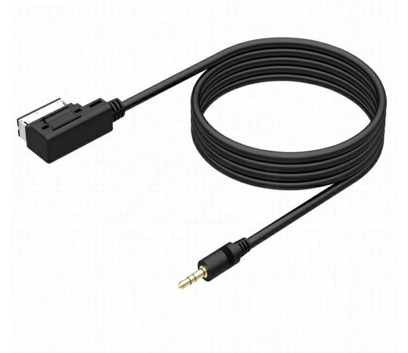 КАБЕЛЬ 2 метра 3.5mm Audio AUX MP3 Adapter кабель AUDI A3 A4 A5 A6 A8 Q3 Q5 Q7, фото 1