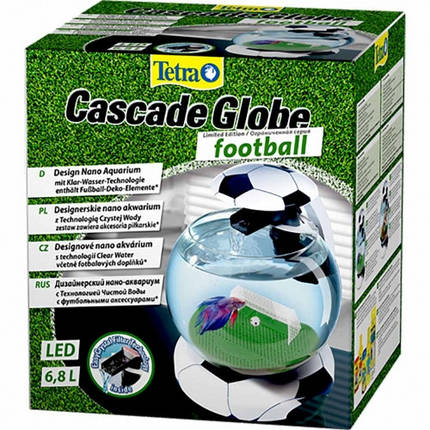 Акваріумний набір Tetra Cascade Globe Football 6.8 л для півника і золотої рибки, фото 2