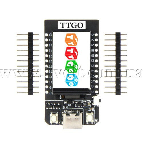 Модуль TTGO LILYGO T-Display ESP32 WiFi And Bluetooth CH9102F 16MB, фото 1