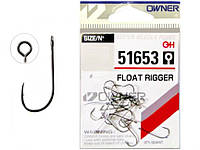 Крючки Owner Float Rigger 51653 №6 (10шт)