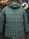 Якісна зимова куртка для хлопчика, р. 146, фото 9