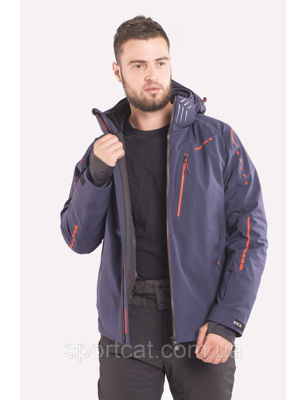 Чоловіча гірськолижна куртка Avecs, синій Р. 50, 52