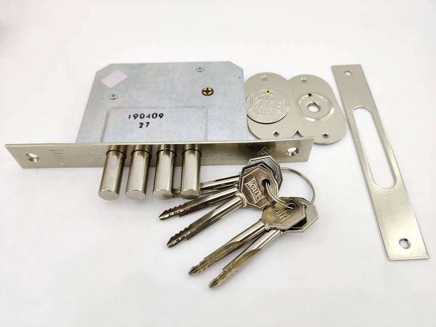 Замок врізний додатковий Kale 189 4MF нікель (Туреччина) купить по