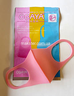 Маска питта багаторазова дитяча Ogaya (3 шт. в уп), фото 3