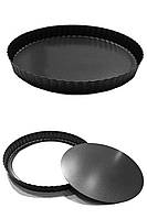 Форма для випікання тарту з витискним дном діаметр 24 см опт