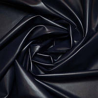 Шкірзам стрейч темно-синій