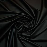 Шкірзам стрейч чорний матовий