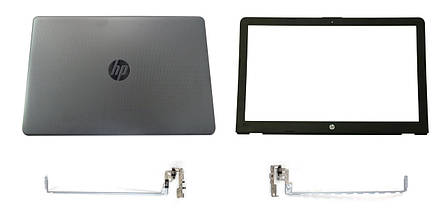 Комплект оригінальний корпус кришка матриці HP 255 G6 - ( L13909-001, 924899-001) Black, фото 1